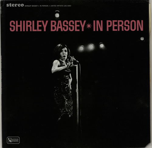 Shirley Bassey In Person vinyl LP album (LP record) US SHBLPIN618560