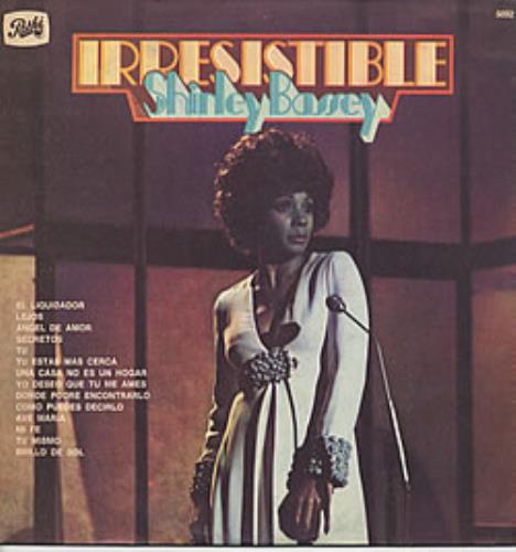 Shirley Bassey Irresistible vinyl LP album (LP record) Argentinean SHBLPIR233494