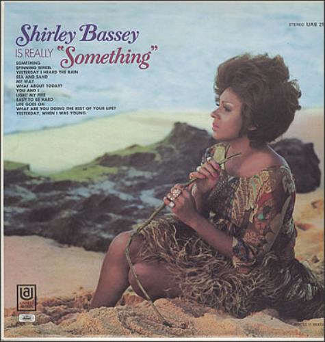 Shirley Bassey Is Really Something vinyl LP album (LP record) Mexican SHBLPIS376608