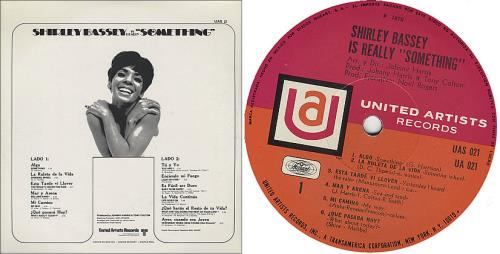 Shirley Bassey Is Really Something vinyl LP album (LP record) Mexican SHBLPIS376608
