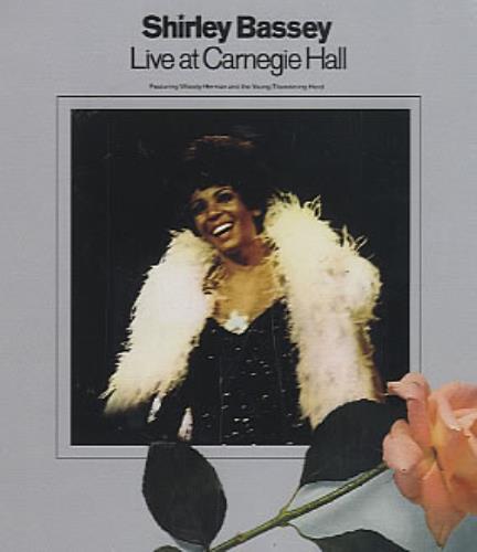 Shirley Bassey Live At Carnegie Hall CD album (CDLP) UK SHBCDLI323285