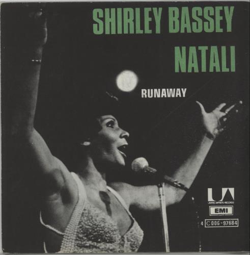Shirley Bassey Natali 7" vinyl single (7 inch record / 45) Belgian SHB07NA656908