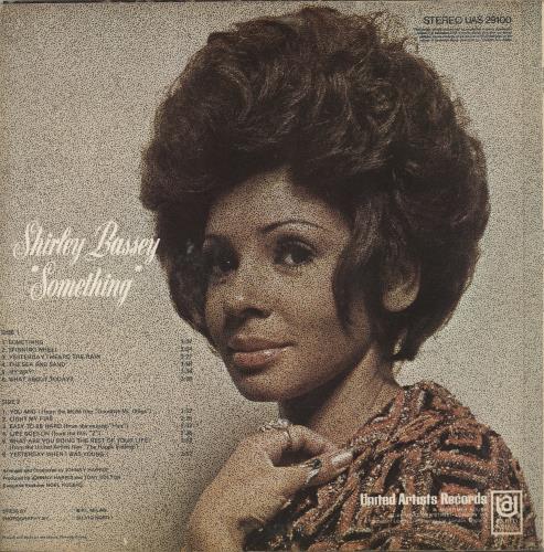 Shirley Bassey Something vinyl LP album (LP record) UK SHBLPSO251129