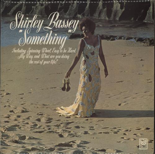Shirley Bassey Something vinyl LP album (LP record) UK SHBLPSO890714
