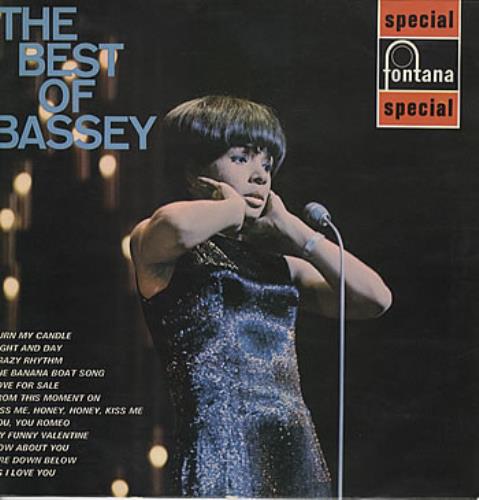 Shirley Bassey The Best Of Bassey vinyl LP album (LP record) UK SHBLPTH302582