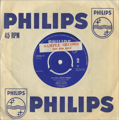 Shirley Bassey The Wayward Wind 7" vinyl single (7 inch record / 45) UK SHB07TH476403