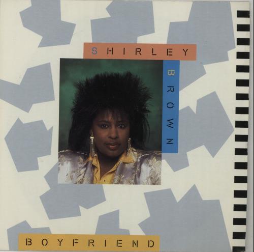 Shirley Brown Boyfriend 7" vinyl single (7 inch record / 45) UK S1B07BO650561