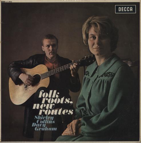 Shirley Collins Folk Roots, New Routes - 1st vinyl LP album (LP record) UK SYILPFO659256