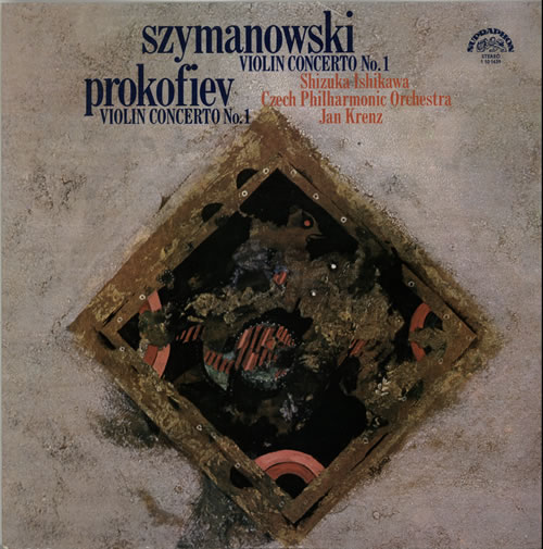Shizuka Ishikawa Szymanowski: Violin Concerto No. 1 / Prokofiev: Violin Concerto No. 1 vinyl LP album (LP record) Czech XQ7LPSZ641574