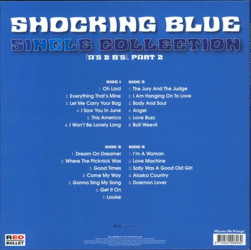 Shocking Blue Single Collection(A'S & B'S,Part 2) 2-LP vinyl record set (Double LP Album) Dutch KBL2LSI829041