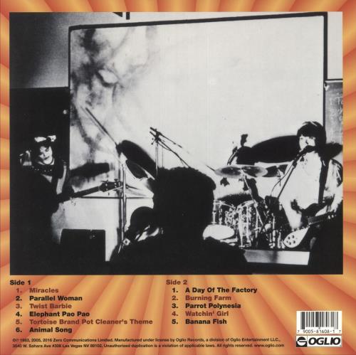 Shonen Knife Burning Farm vinyl LP album (LP record) US KNILPBU739730