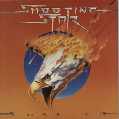 Shooting Star Burning vinyl LP album (LP record) UK 9SSLPBU596724
