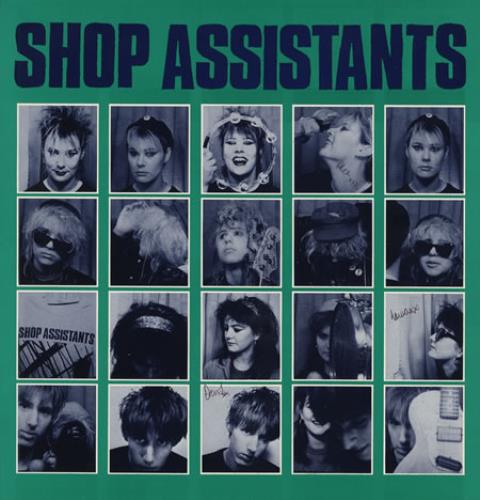 Shop Assistants Shop Assistants - Autographed vinyl LP album (LP record) UK PTTLPSH366856