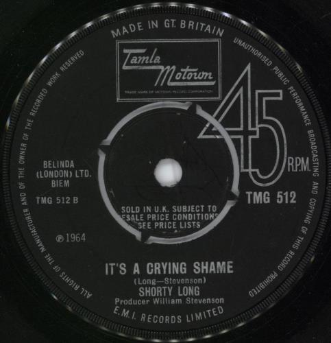 Shorty Long Out To Get You - VG 7" vinyl single (7 inch record / 45) UK SL507OU783481