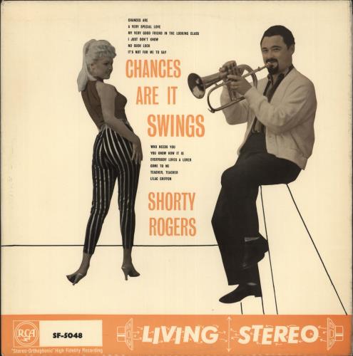 Shorty Rogers Chances Are It Swings - 1st vinyl LP album (LP record) UK SR6LPCH723938
