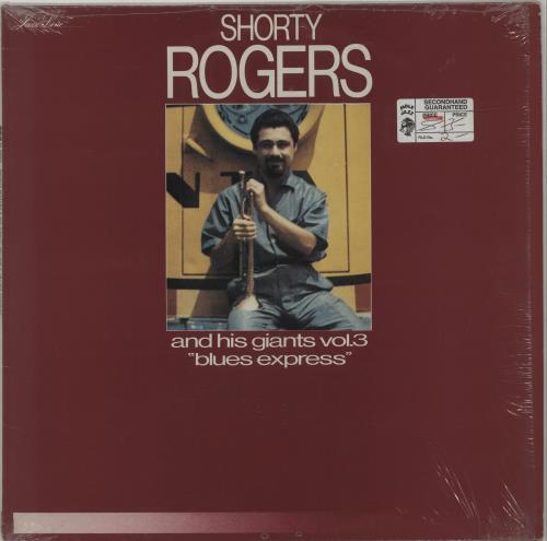 Shorty Rogers Vol. 3 - Blues Express vinyl LP album (LP record) French SR6LPVO678222
