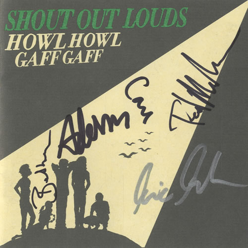 Shout Out Louds Howl Howl Gaff Gaff - Autographed CD album (CDLP) US LO1CDHO445668