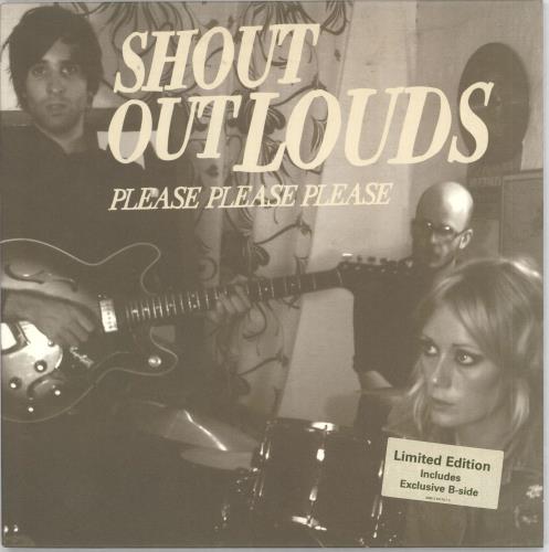Shout Out Louds Please Please Please 7" vinyl single (7 inch record / 45) UK LO107PL350337
