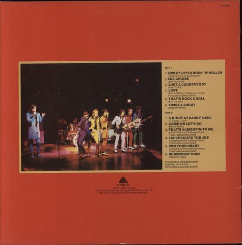 Showaddywaddy Crepes & Drapes vinyl LP album (LP record) UK SDYLPCR577429