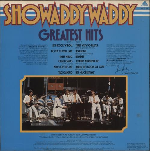Showaddywaddy Greatest Hits vinyl LP album (LP record) UK SDYLPGR252046