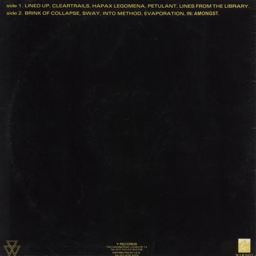 Shriekback Care vinyl LP album (LP record) UK SRKLPCA524534