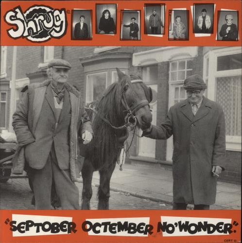 Shrug Septober Octember No'Wonder vinyl LP album (LP record) UK 9JXLPSE862497