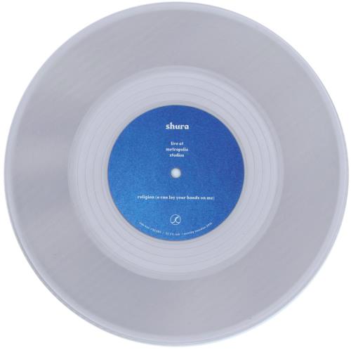 Shura Live At Metropolis Studios - Clear Vinyl 10" vinyl single (10 inch record) UK X3810LI870971