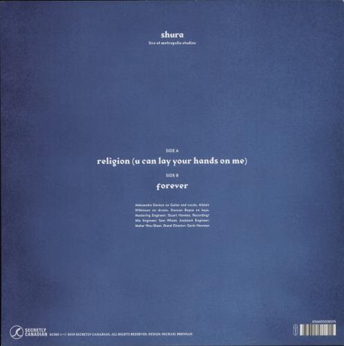 Shura Live At Metropolis Studios - Clear Vinyl 10" vinyl single (10 inch record) UK X3810LI870971