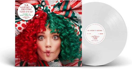 Sia Everyday Is Christmas - Snowman White Vinyl - Sealed vinyl LP album (LP record) UK S-ILPEV800305