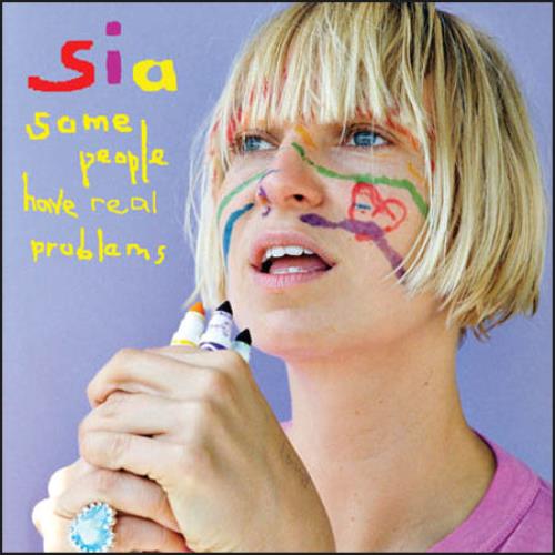 Sia Some People Have Real Problems 2-disc CD/DVD set Australian S-I2DSO488398