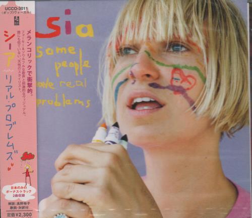Sia Some People Have Real Problems CD album (CDLP) Japanese S-ICDSO664236