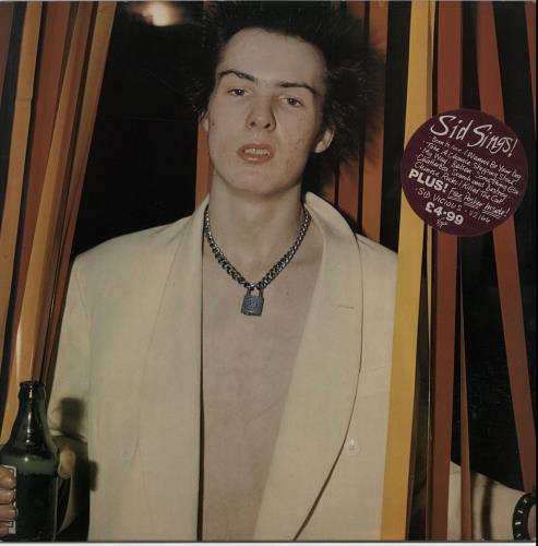 Sid Vicious Sid Sings vinyl LP album (LP record) UK SDVLPSI655143