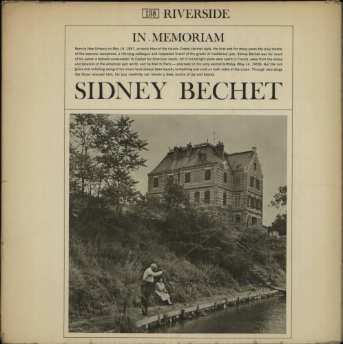 Sidney Bechet In Memoriam vinyl LP album (LP record) UK SJBLPIN585389