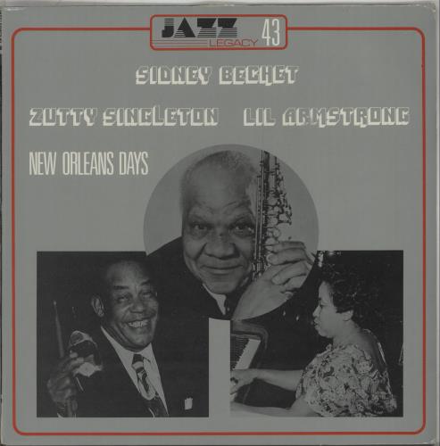 Sidney Bechet New Orleans Days vinyl LP album (LP record) French SJBLPNE669782