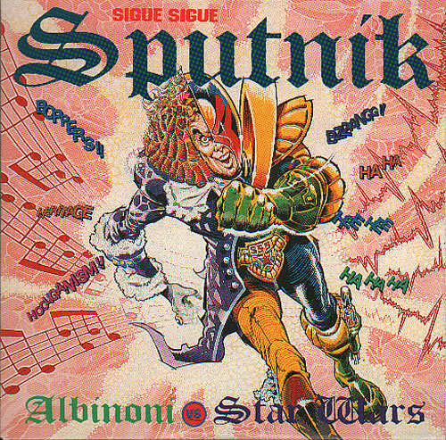 Sigue Sigue Sputnik Albinoni Vs Star Wars CD single (CD5 / 5") UK SSSC5AL09968