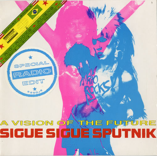 Sigue Sigue Sputnik Rio Rocks 7" vinyl single (7 inch record / 45) UK SSS07RI10649