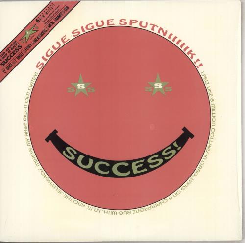 Sigue Sigue Sputnik Success - shrink 12" vinyl single (12 inch record / Maxi-single) US SSS12SU22927