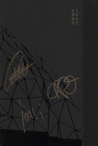 Sigur Ros Autographed Notebook + Tote Bag memorabilia Icelandic SIUMMAU745277