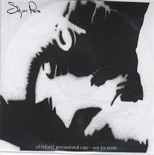 Sigur Ros Untitled CD-R acetate UK SIUCRUN318327