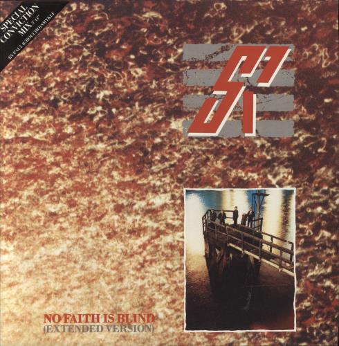 Silent Running No Faith Is Blind 12" vinyl single (12 inch record / Maxi-single) UK SAJ12NO836821