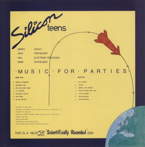 Silicon Teens Music For Parties vinyl LP album (LP record) UK ILILPMU235288