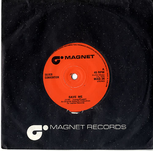 Silver Convention Save Me 7" vinyl single (7 inch record / 45) UK SVC07SA620810