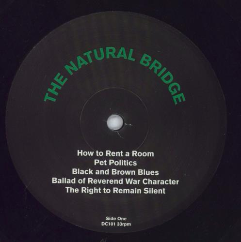 Silver Jews The Natural Bridge vinyl LP album (LP record) US V2LLPTH822251