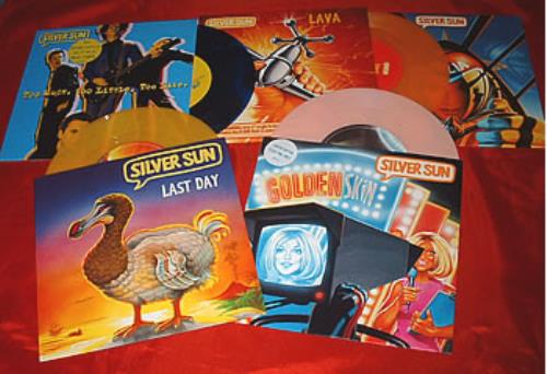 Silver Sun Set Of 5 x 7" Singles 7" vinyl single (7 inch record / 45) UK SVN07SE315244