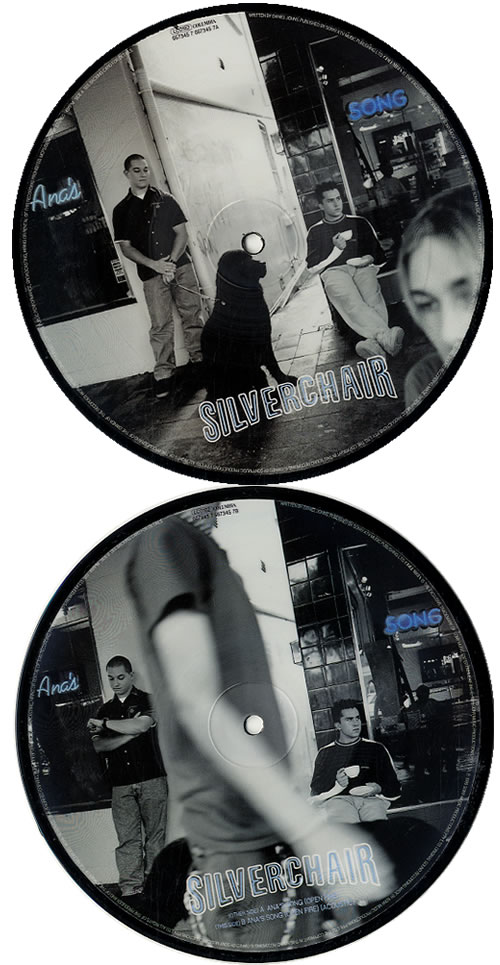 Silverchair Ana's Song (Open Fire) 7" vinyl picture disc (7 inch picture disc single) UK SLV7PAN172246