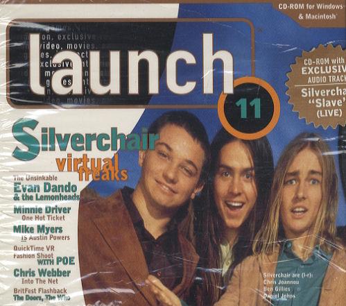 Silverchair Launch CD-ROM US SLVROLA225572