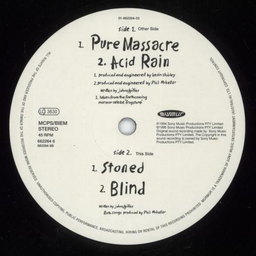 Silverchair Pure Massacre 12" vinyl single (12 inch record / Maxi-single) UK SLV12PU73045
