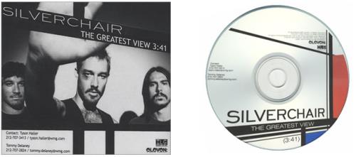 Silverchair The Greatest View CD-R acetate US SLVCRTH433186