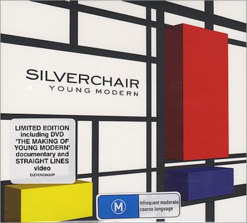 Silverchair Young Modern 2-disc CD/DVD set Australian SLV2DYO393317