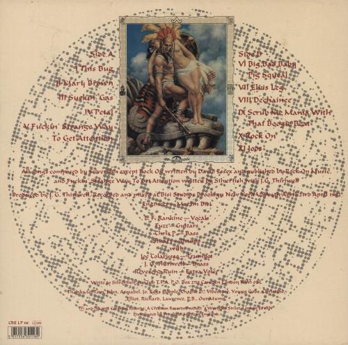 Silverfish Organ Fan LP + 7" vinyl LP album (LP record) UK SB0LPOR352304